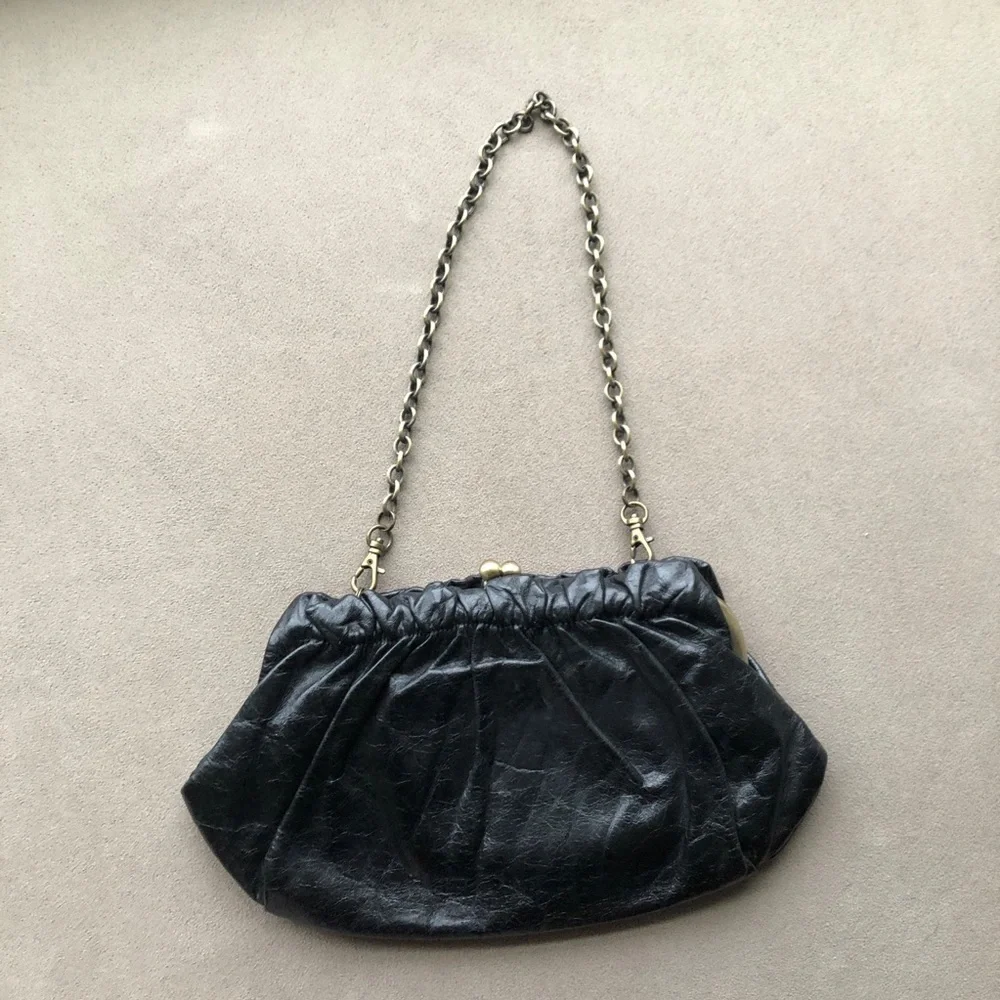 Hobo international clutch with chain strap